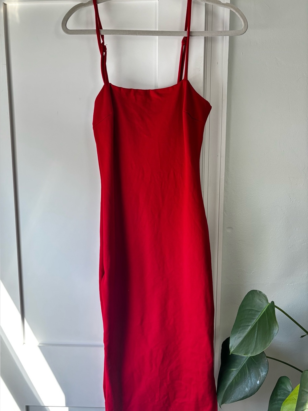 Lulu's Red Spaghetti Strap Dress